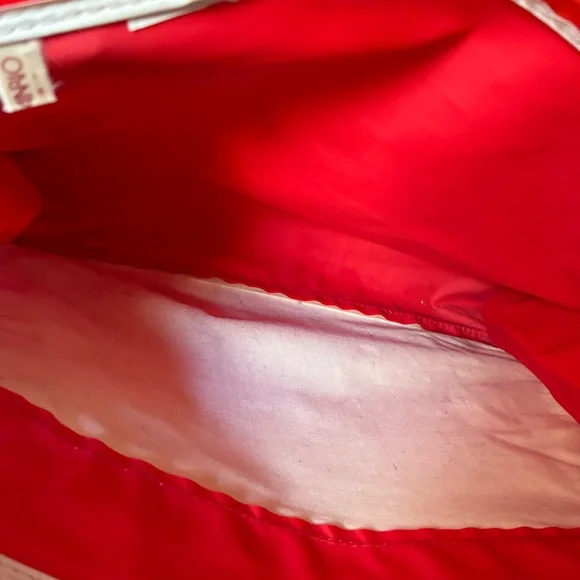 1976 Sanrio Hello Kitty Vintage Red Canvas Tote Bag - Picture 8 of 10